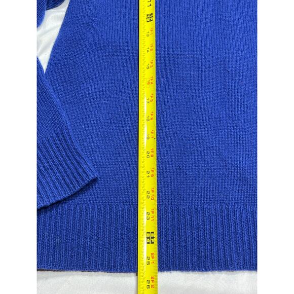 Ralph Lauren RUGBY Sweater Men’s L Blue Shawl Collar Toggle Button Wool Blend - Picture 6 of 9
